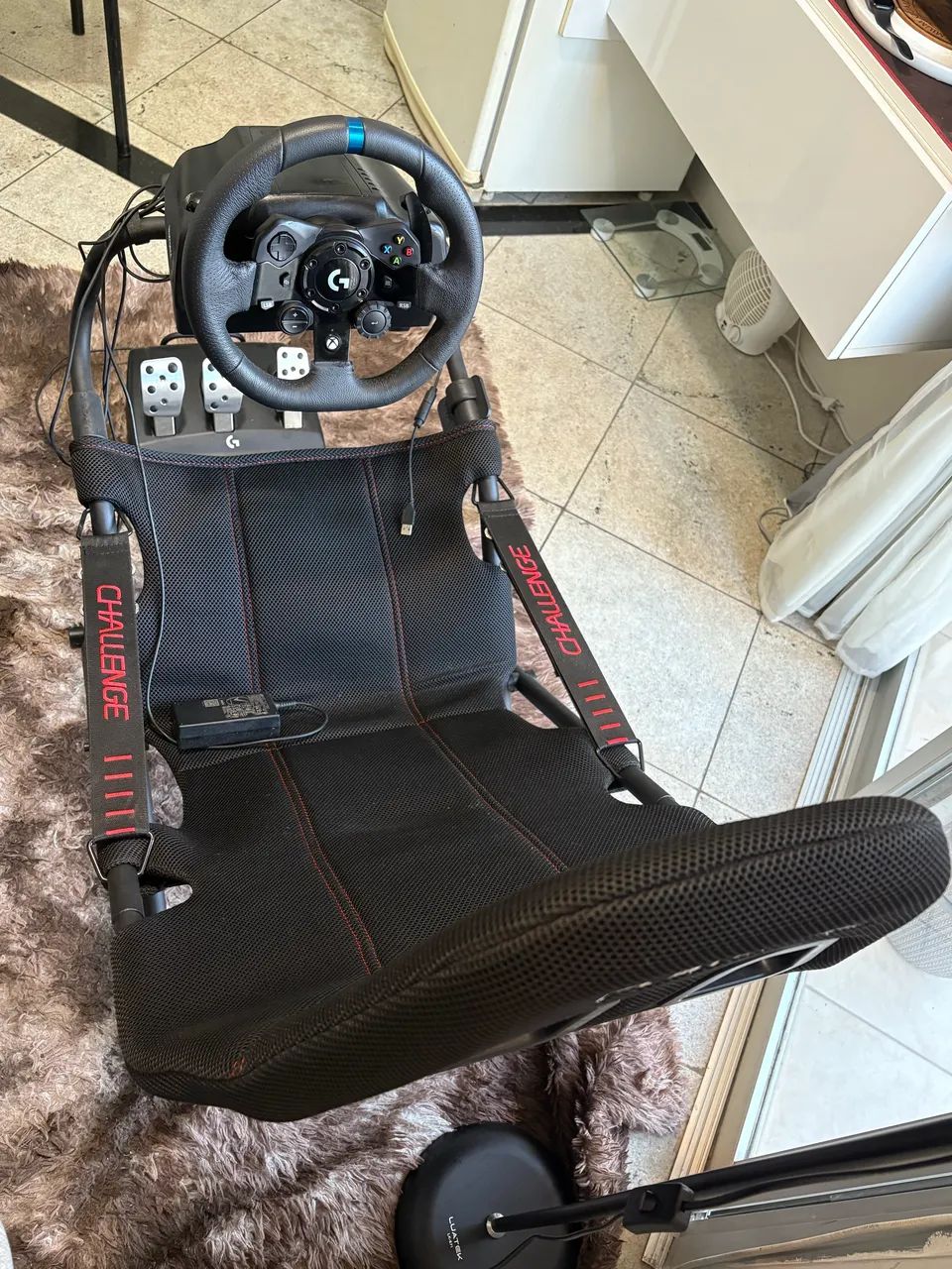 Playseat Challenge + Volante Logitech XBOX  - Foto 2
