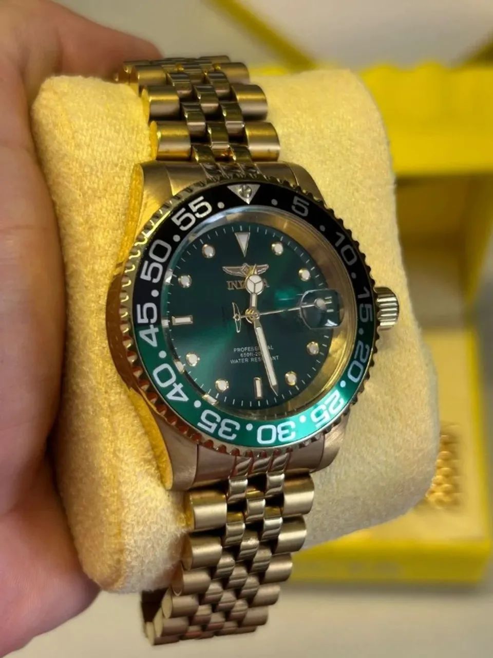 Relógio invicta pro diver 36044 dourado
