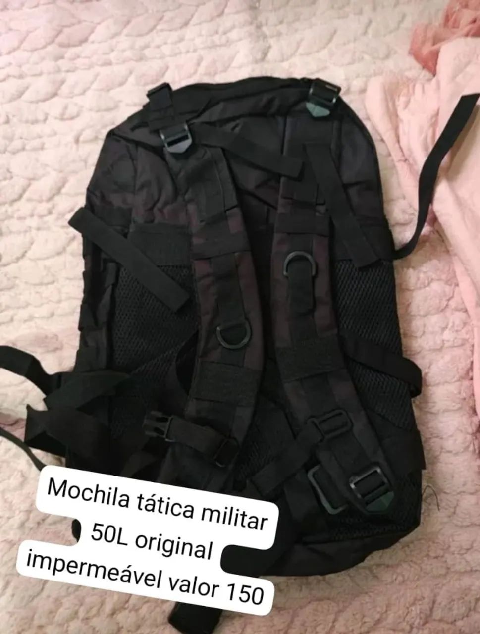 Mochila tática militar 50L - Foto 3