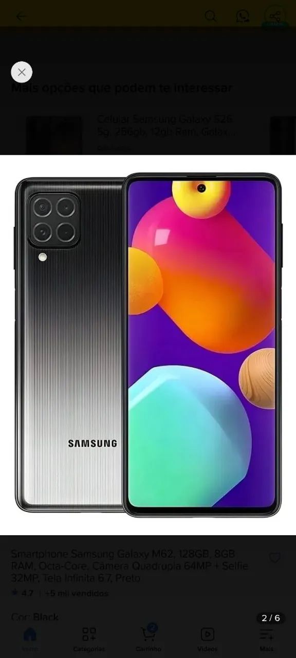 Celular m62 - Foto 3