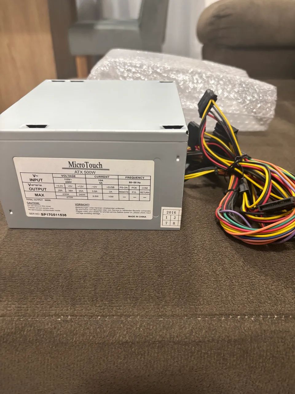 Fonte ATX 500W MicroTouch 