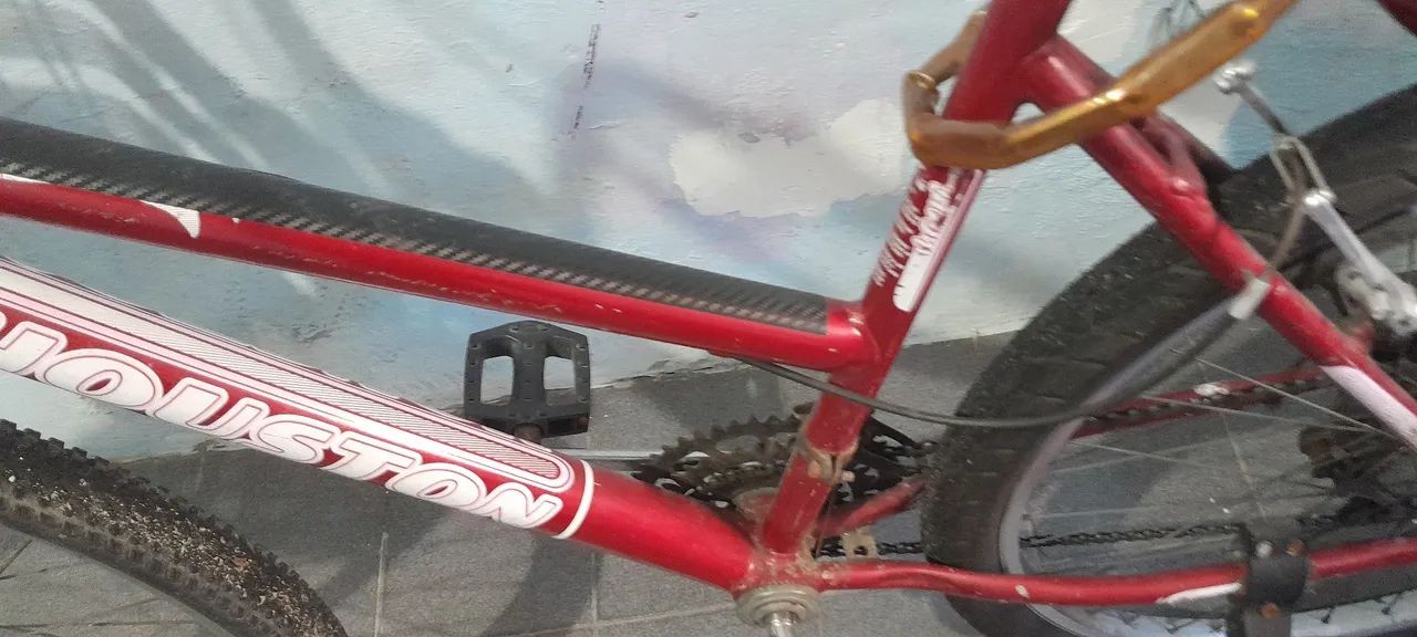 Bicicleta houston aro 26 usada - Foto 3