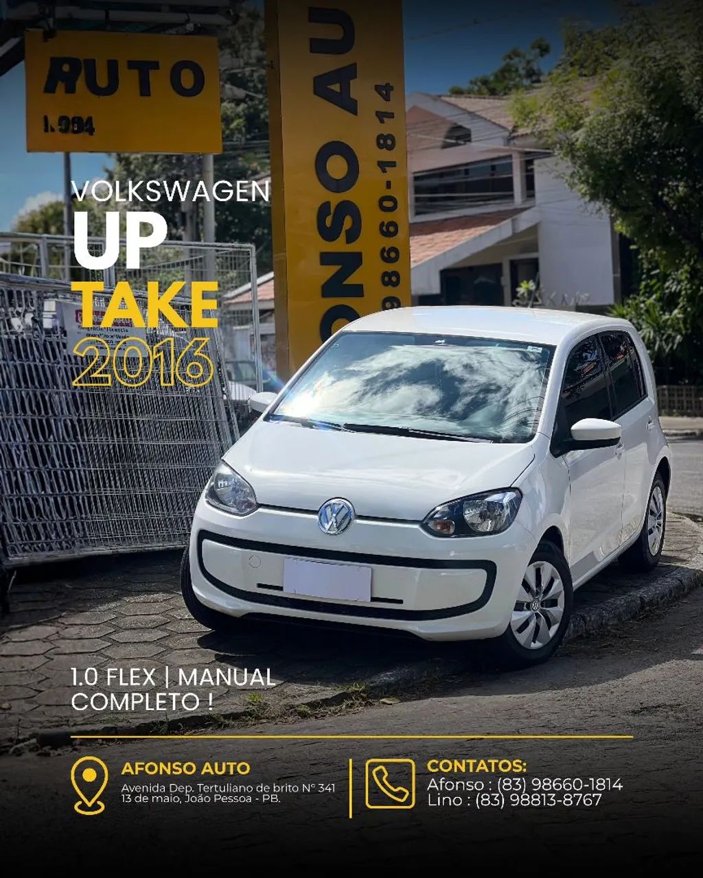 Volkswagen Up! up! take 1.0 Total Flex 12V 5p 2016