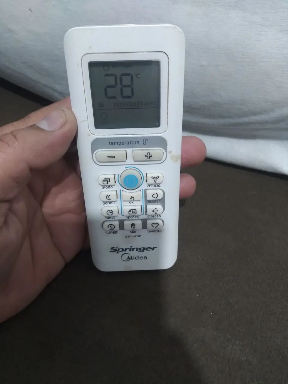 Controle de ar condicionado midea original funcionando perfeitamente  - Foto 3