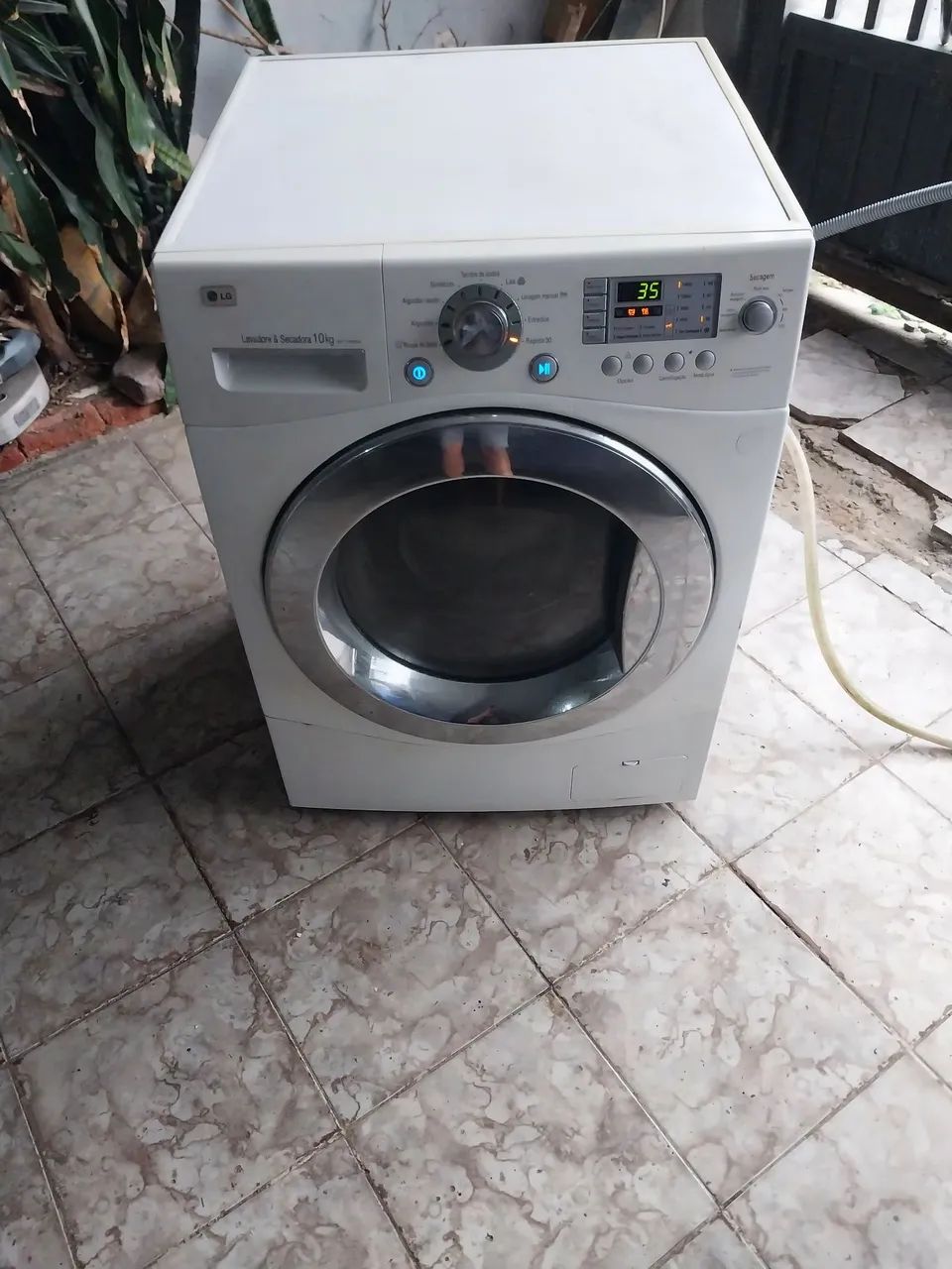 Lavadora e secadora lg