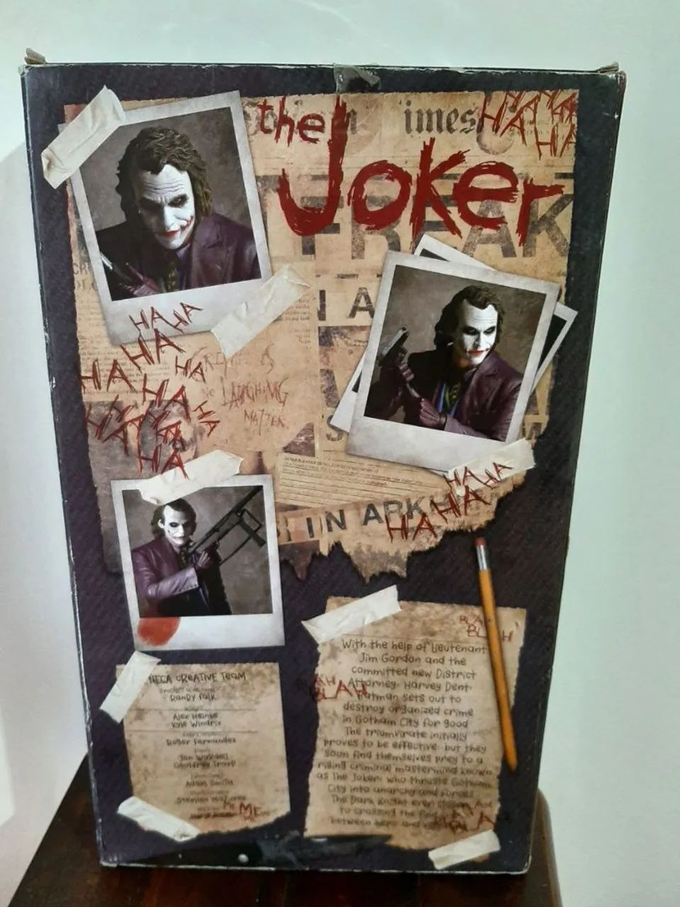 NECA Joker Heath Ledger 1/4 Batman Dark Knight 45cm. - Foto 2
