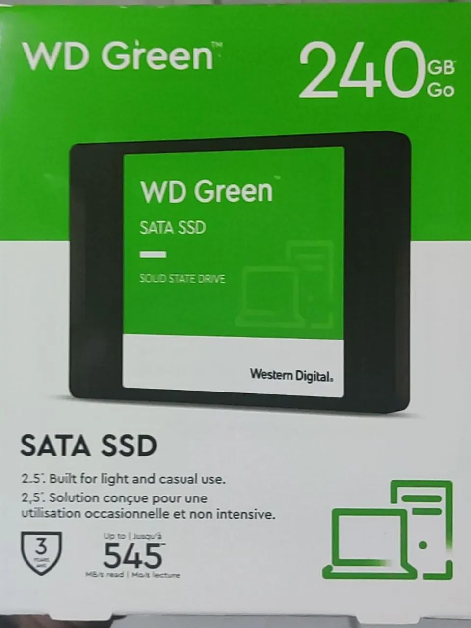 SATA SSD WD Green 240gb - Foto 2