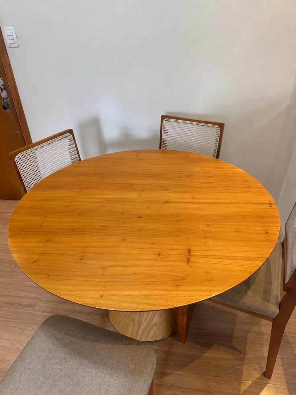 Mesa Jantar Madeira Natural