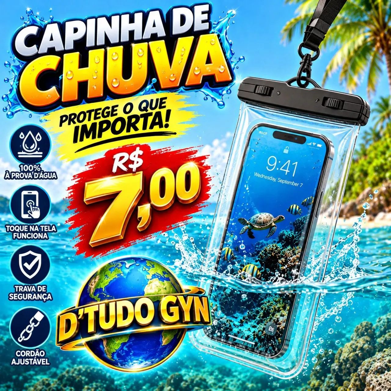 Capinha de mergulho 