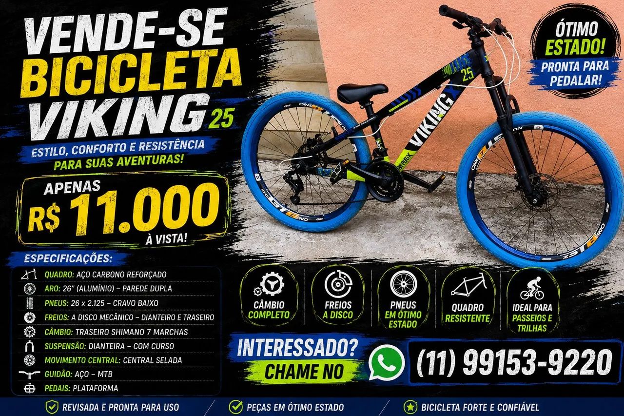 Bicicleta viking 