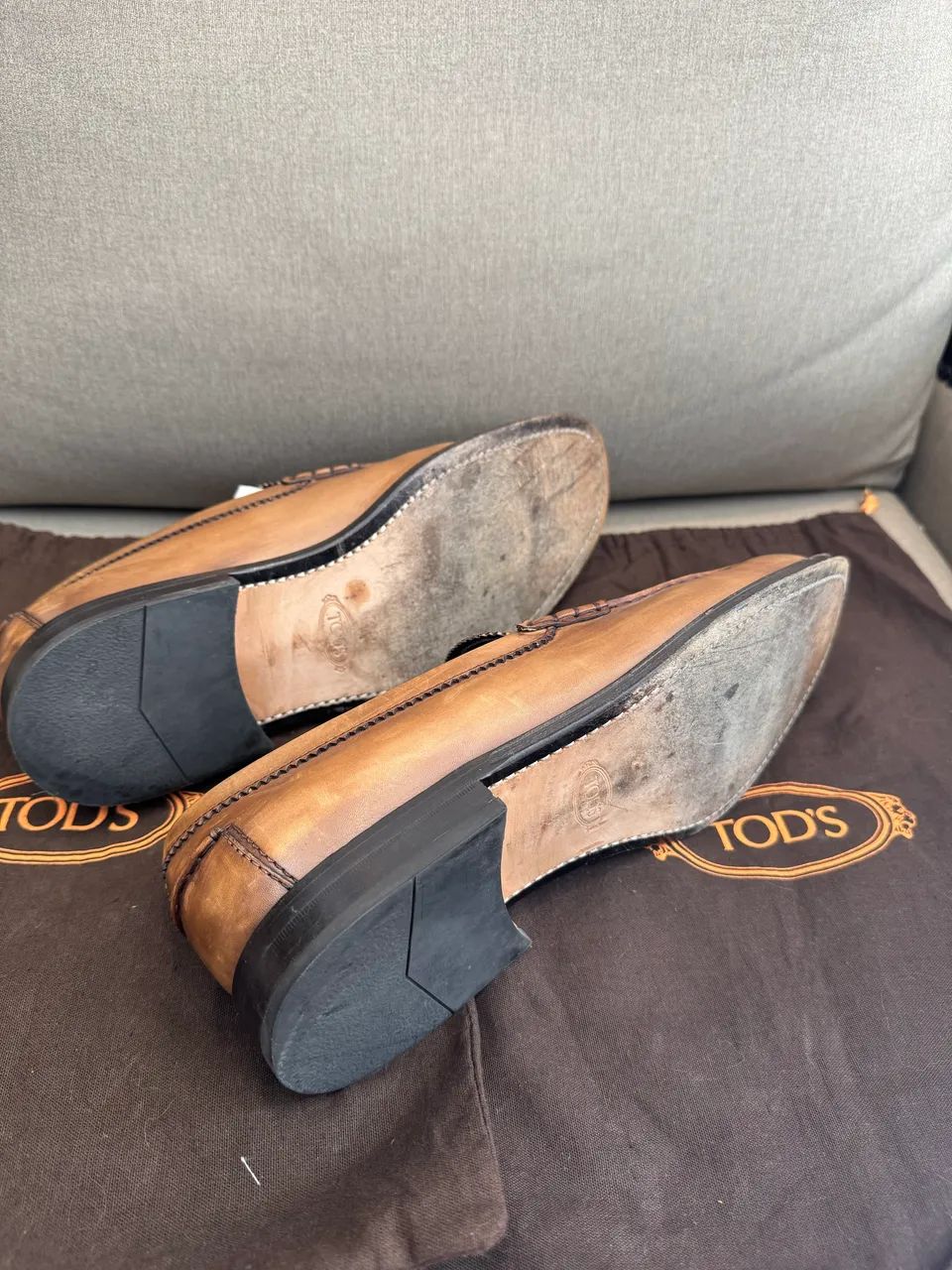 Sapato mocassim de couro Tod?s 100% original  - Foto 5