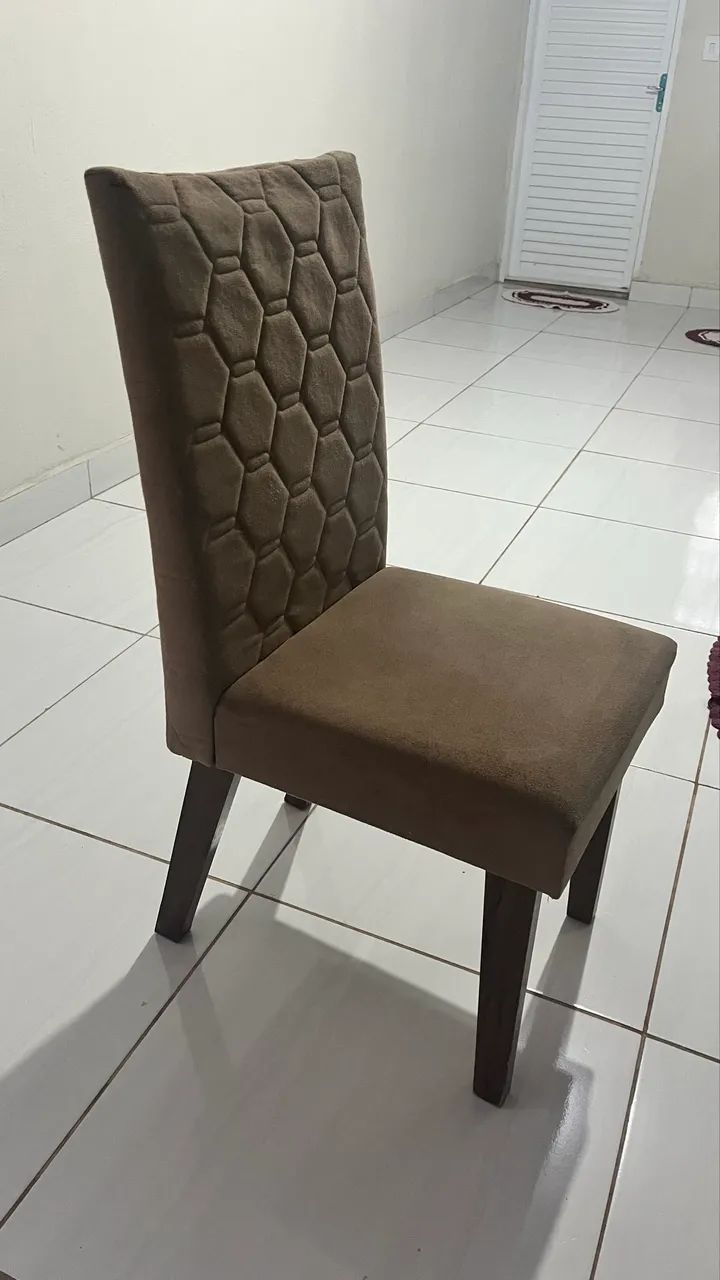 Mesa com tampo de vidro - Foto 3