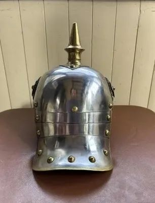 ARO PICKELHAUBE PRUSSIAN HELMET IMPORTED FROM GERMANY, ORIGINAL IMPERIAL