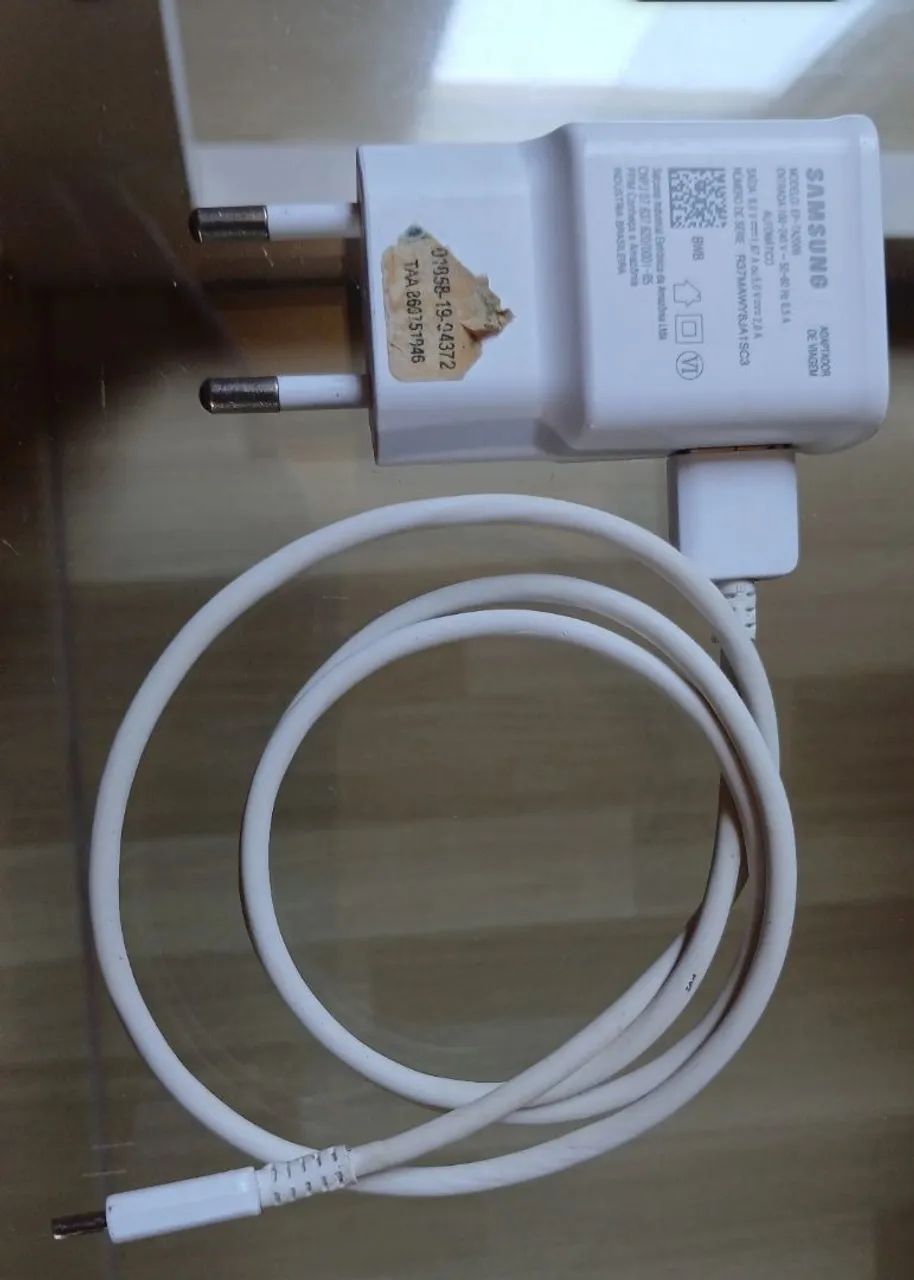 Carregador Samsung turbo original tipo C 