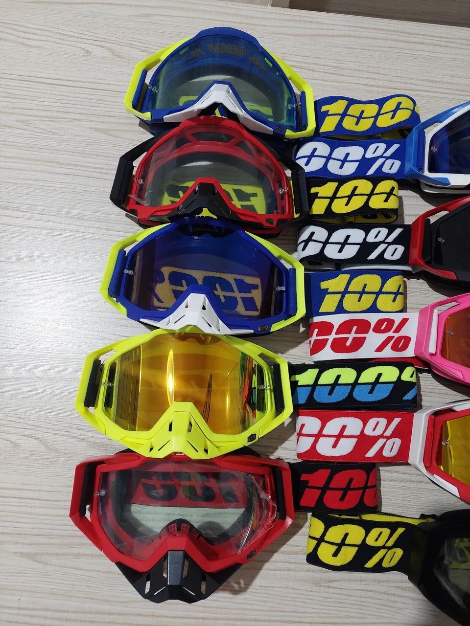 Oculos motocross trilha moto bmx bike  - Foto 4