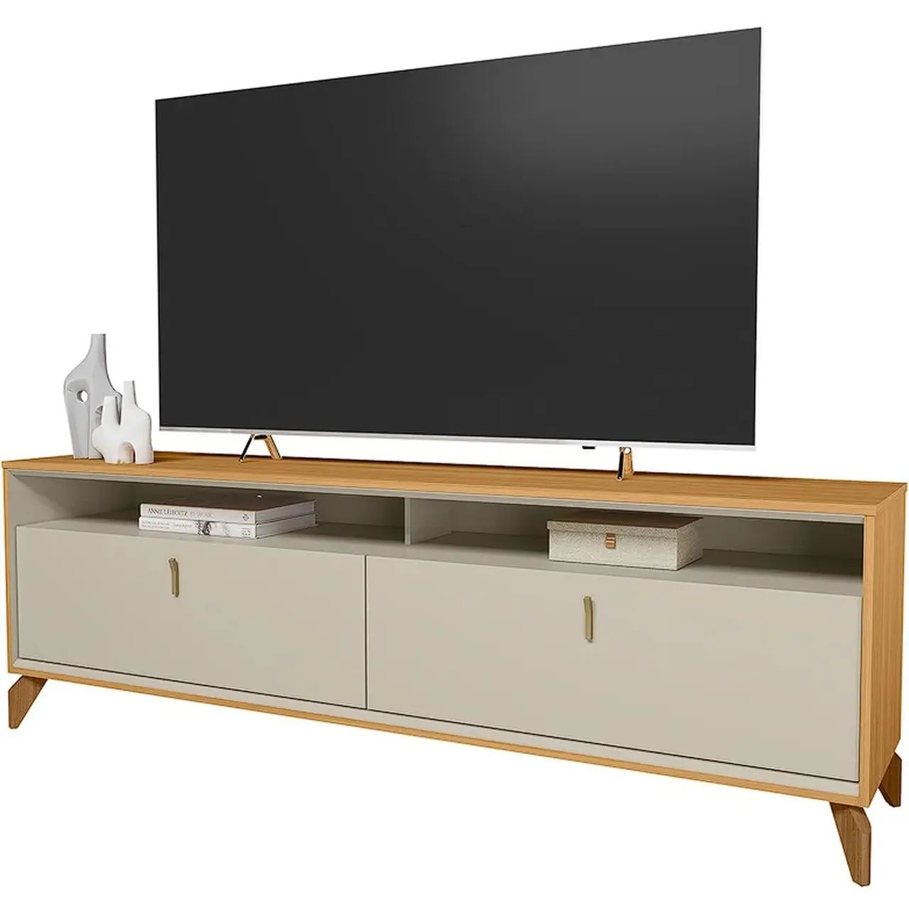 Rack Dubai para Tv Até 75 Polegadas 2 Portas Linea- pronta entrega  - Foto 2