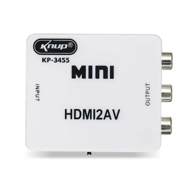 Conversor Hdmi para AV Rca Knup - Foto 2