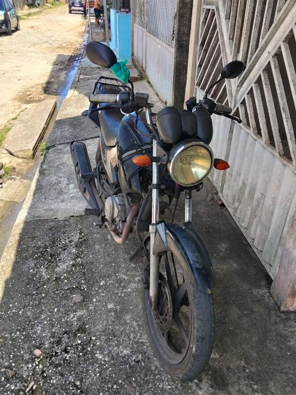 ? YAMAHA FACTOR ED 125 - 2013/2014 - PRETA ? - Foto 2