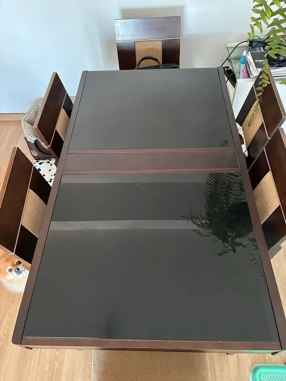 Mesa de Jantar Extensível com 6 cadeiras - Foto 4