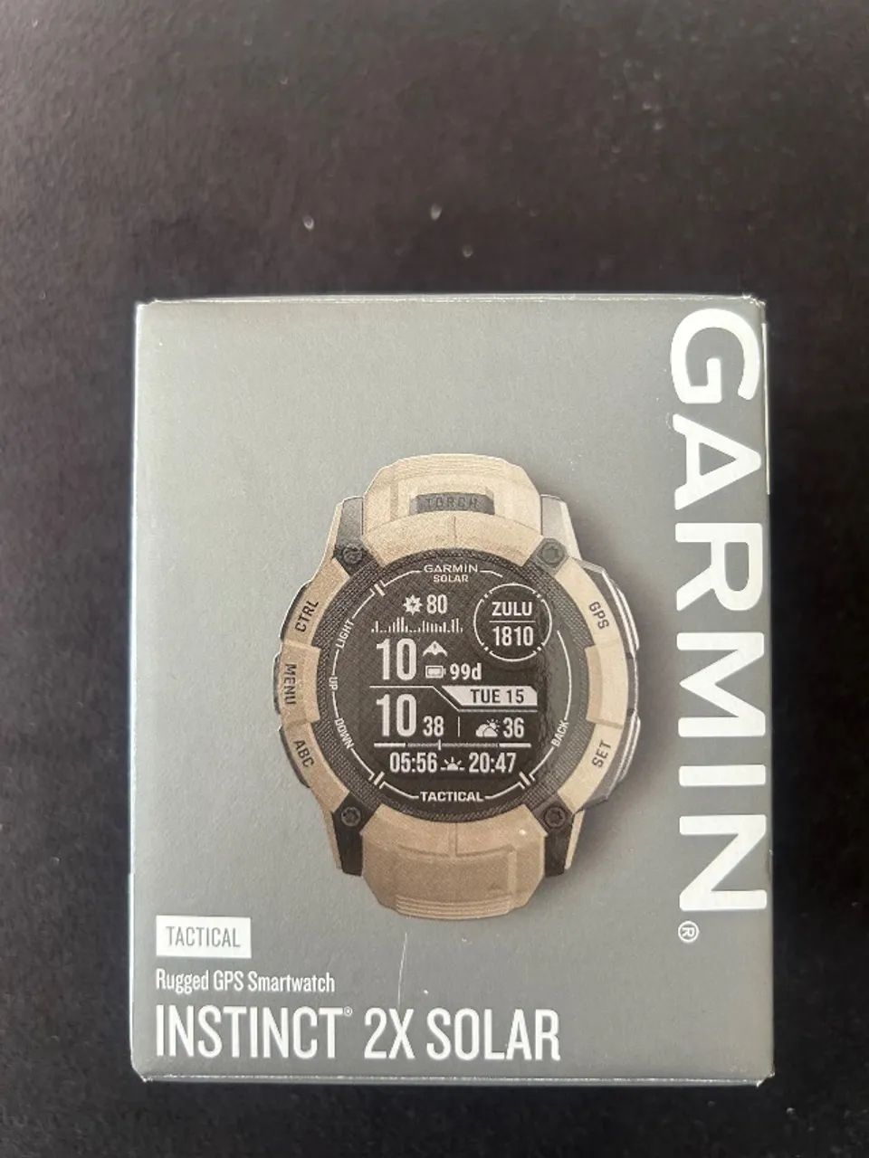 Relógio Garmin Instinct 2x Solar Tactical