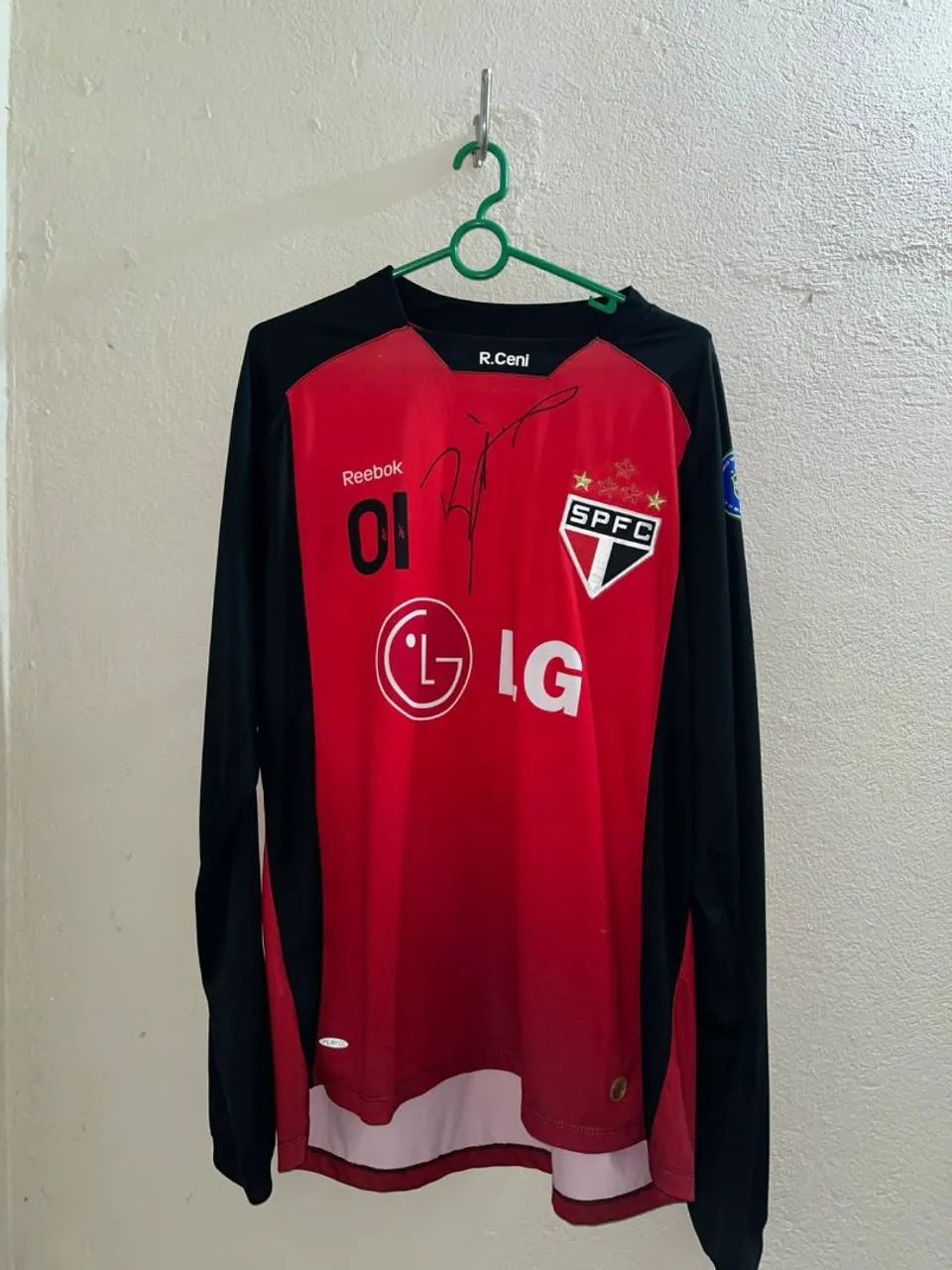 CAMISA SPFC AUTÓGRAFO RC