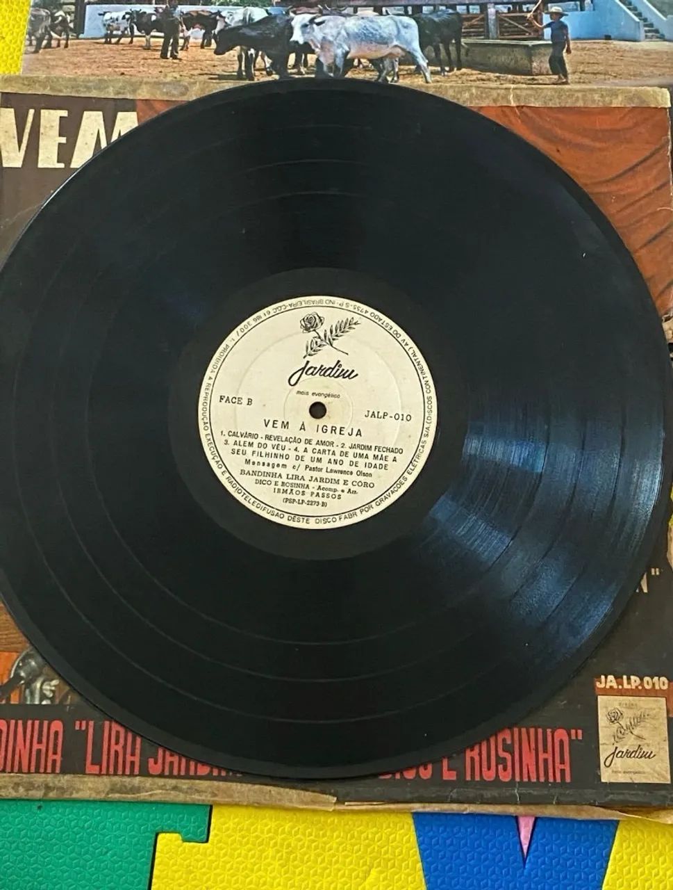 3 discos de vinil evangélicos  - Foto 3