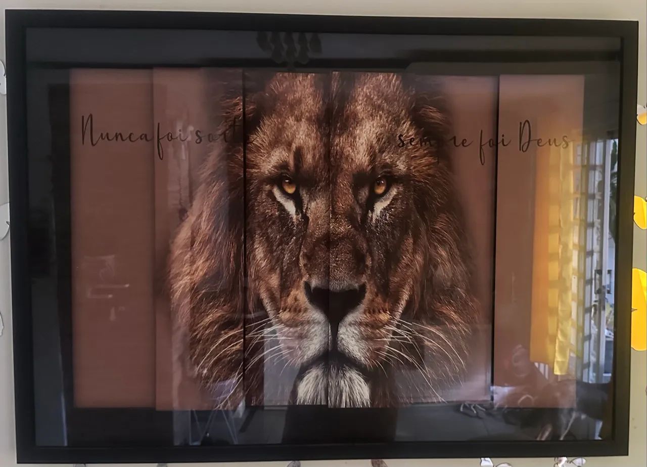 Quadro de Fé, Força e Coragem!!! - Foto 3