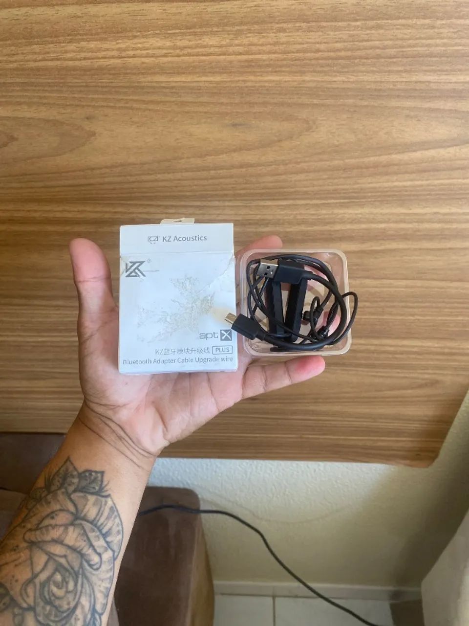 Conector Bluetooth para fone de ouvido KZ