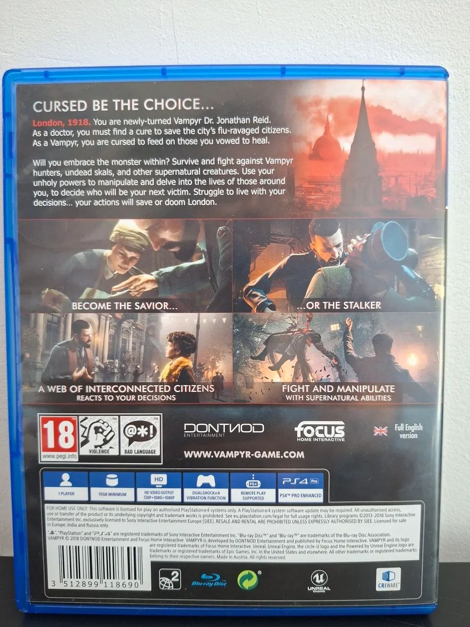 Vampyr ps4 - Foto 2