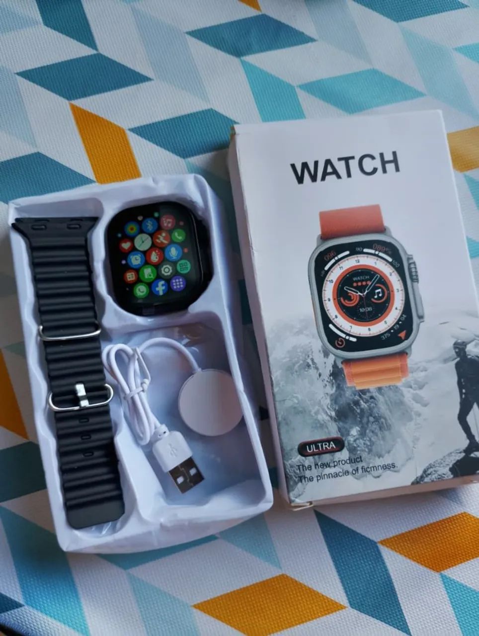 Smartwatch ultra novo 
