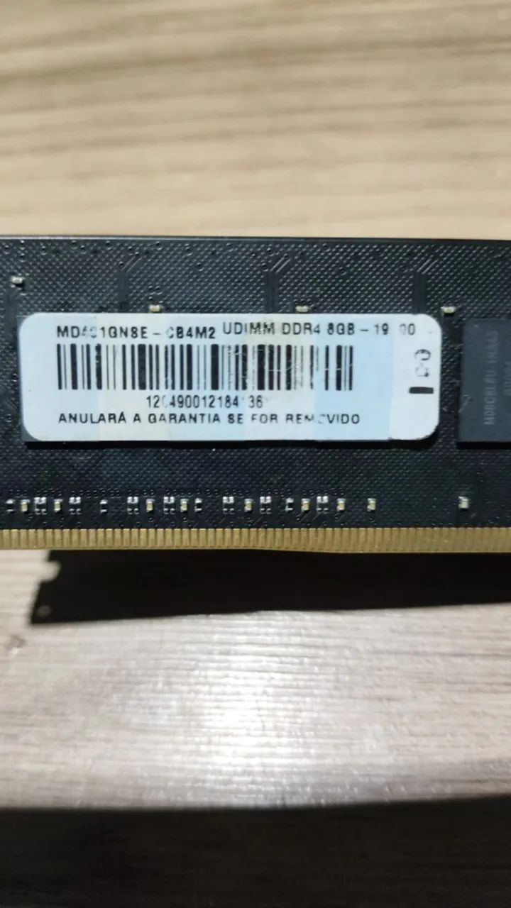 Memória 8GB DDR4 2400Mhz Multilaser MD401GNSE-CB4M2 - Foto 2