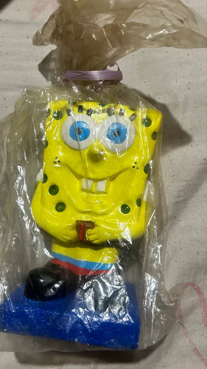 Cofre Bob Esponja Antigo 