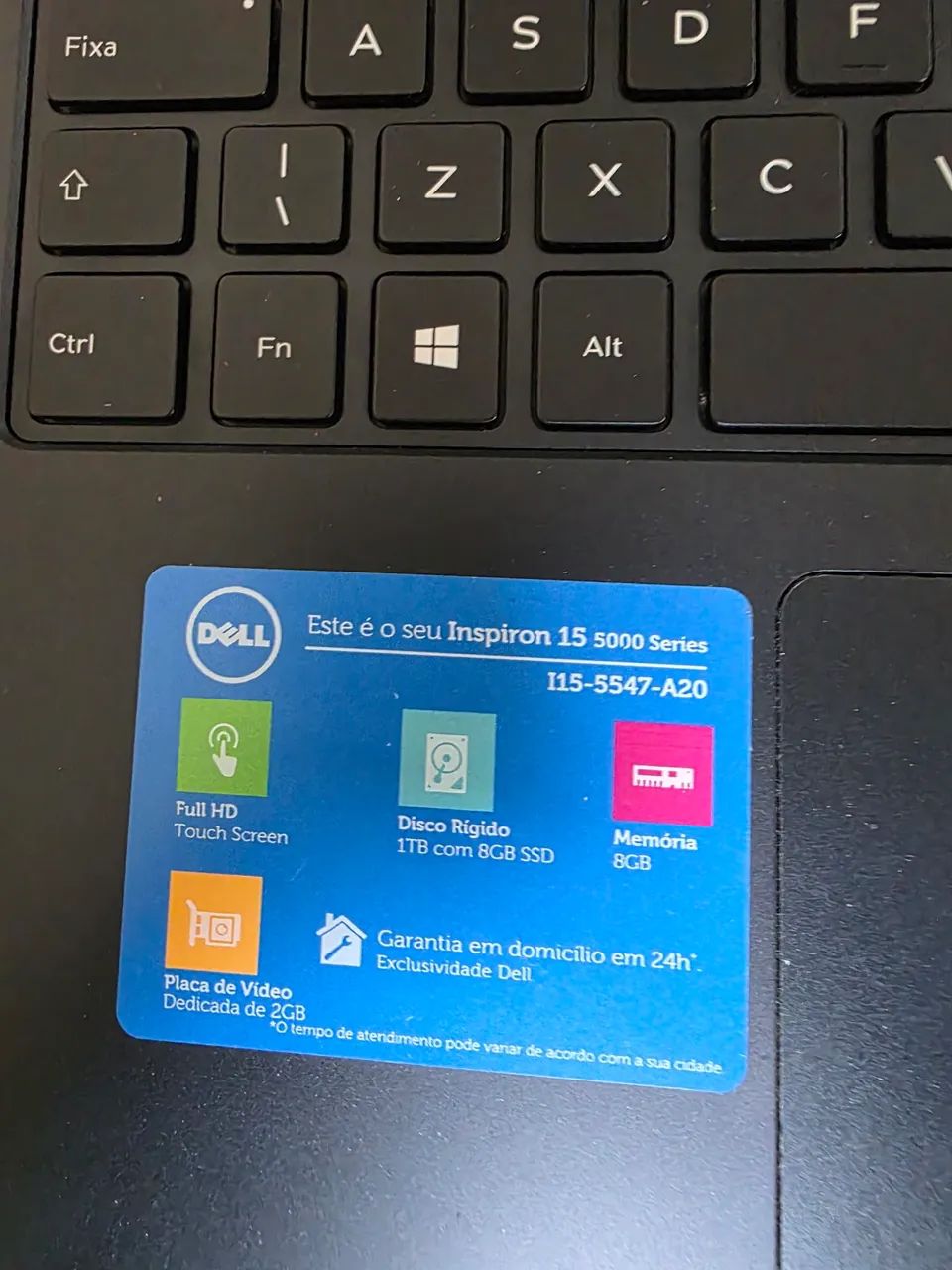 Notebook Dell Inspiron 15 i7 - SSD 8GB RAM  - Foto 5