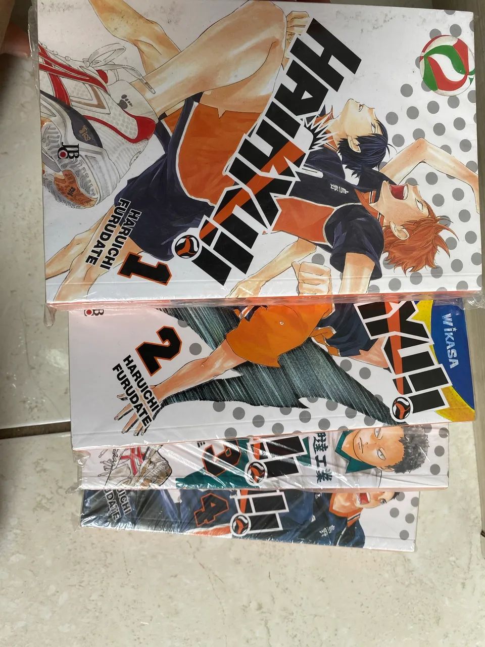 Mangás Haikyu - 1 ao 4 - Foto 5