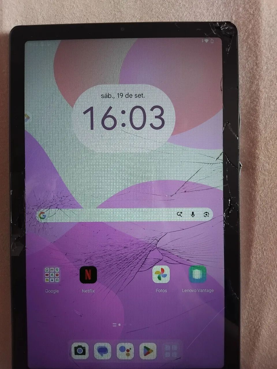 Tablet quebrado 