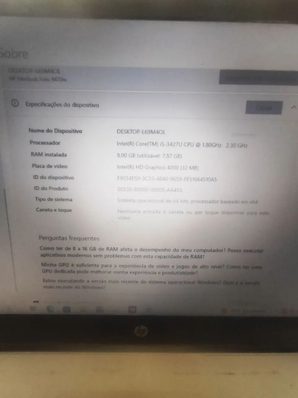 Notebook HP 8gb Ram - Foto 3