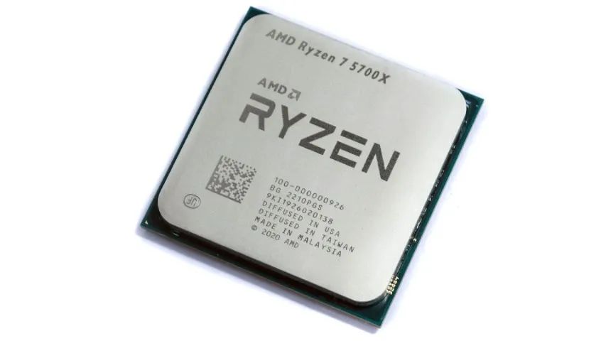 Ryzen 7 5700X - Processador AMD - Novo Ryzen 7 5700X - Entregamos