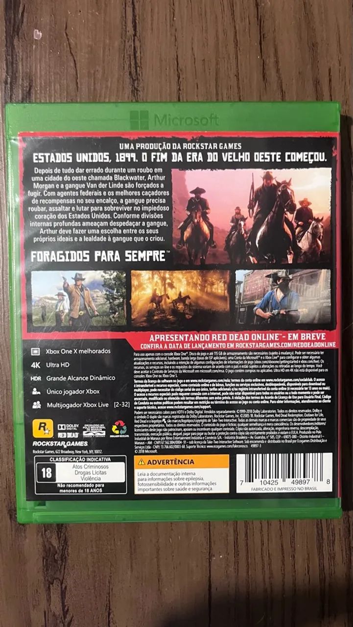 Red dead redemption 2 - xbox one - Foto 2