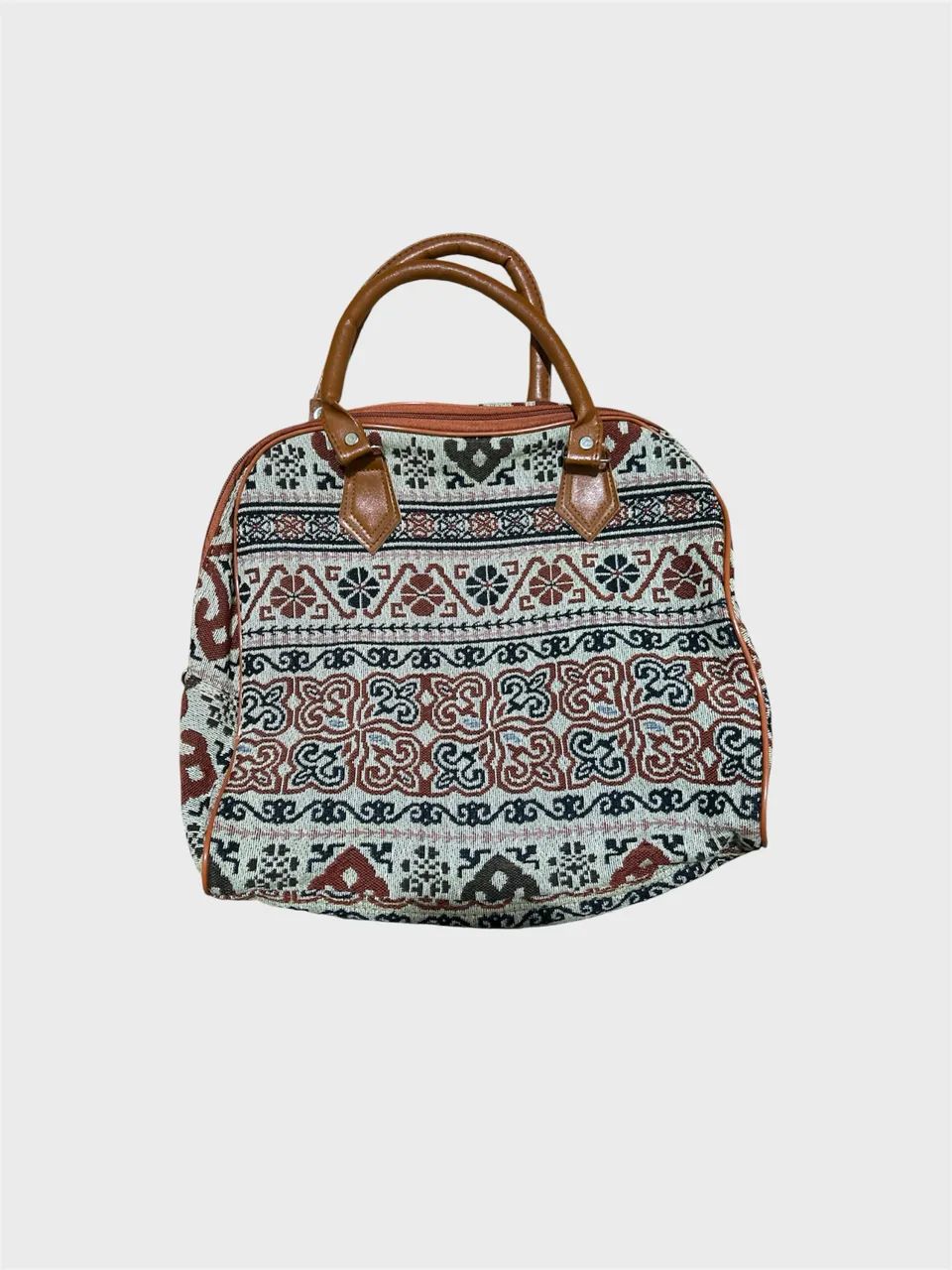 Bolsa boho estampada y2k