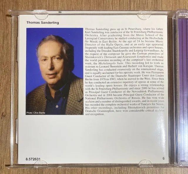 CD Russian Violin Concertos (Conus/Weinberg/Arensky) Naxos Records