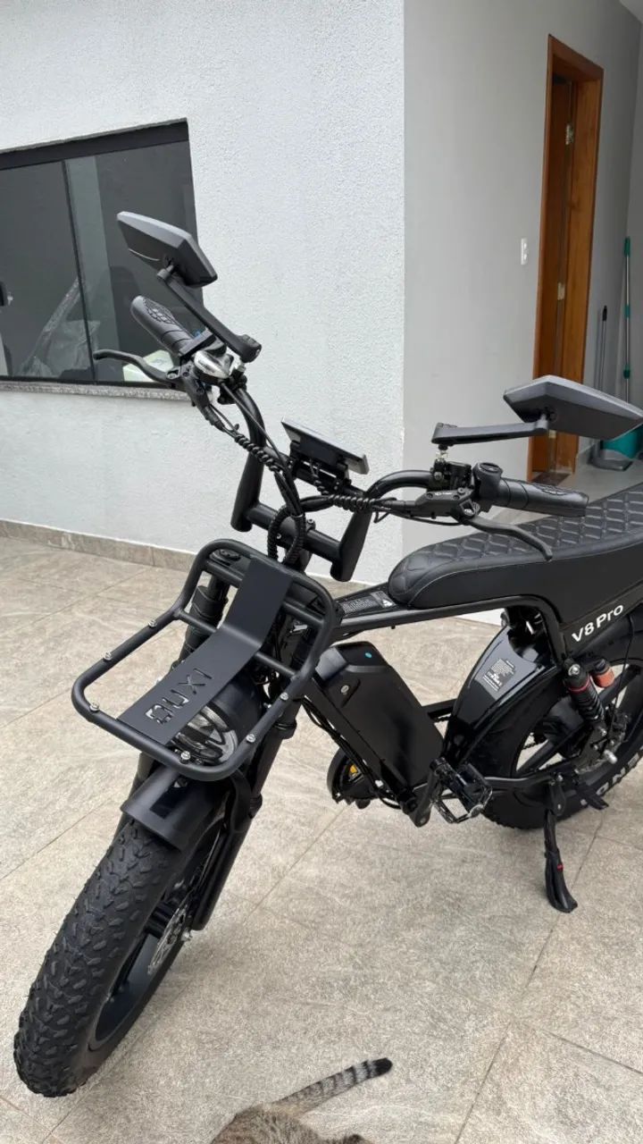 Bicicleta Elétrica Ouxi V8 Pro 1000w 48v 15ah 50km/h - Foto 2