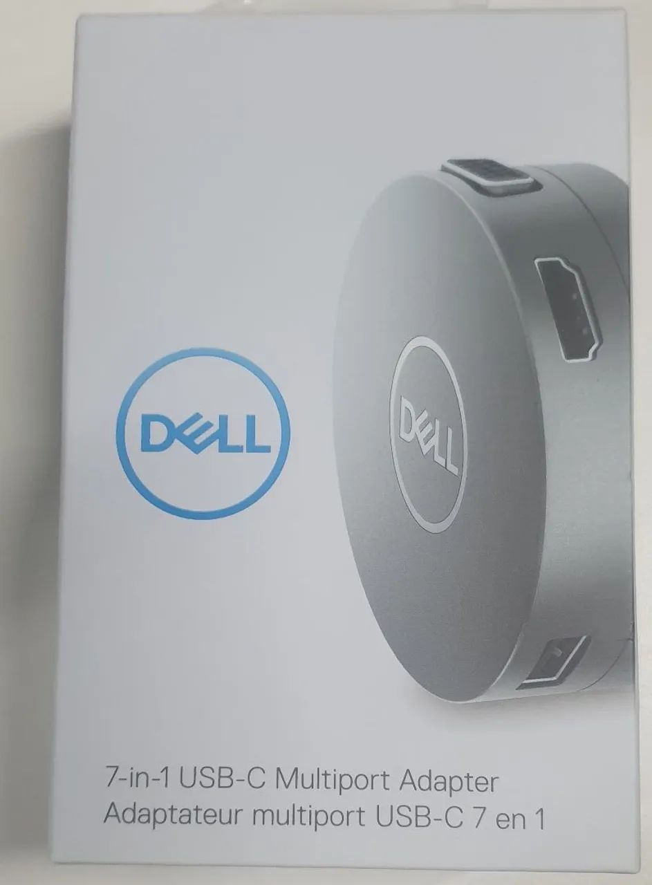 Adaptador USB-C Dell Multiport 7 em 1 - Periféricos e Acessórios