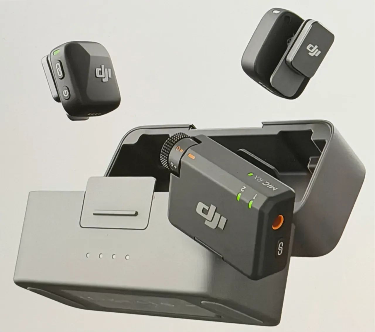 Microfone Dji Mic Mini Versão com 2 microfones LACRADO