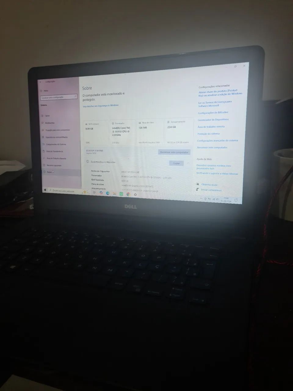 Notebook i3 5th geração | 8gb de RAM  - Foto 5