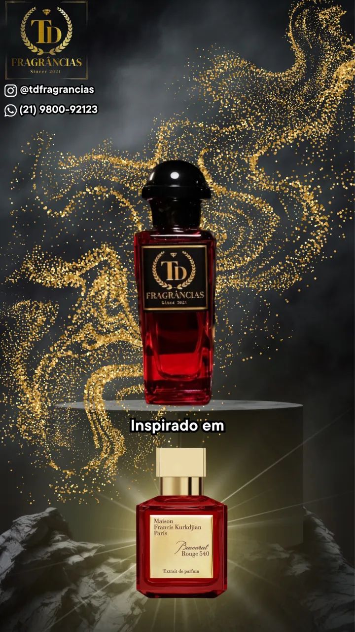 Perfumes Inspirados TD Fragrâncias ( 30 ml ) - Foto 3