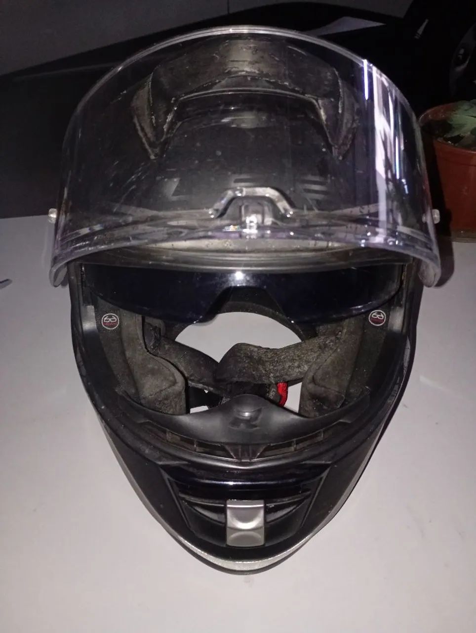Capacete usado tamanho 64 