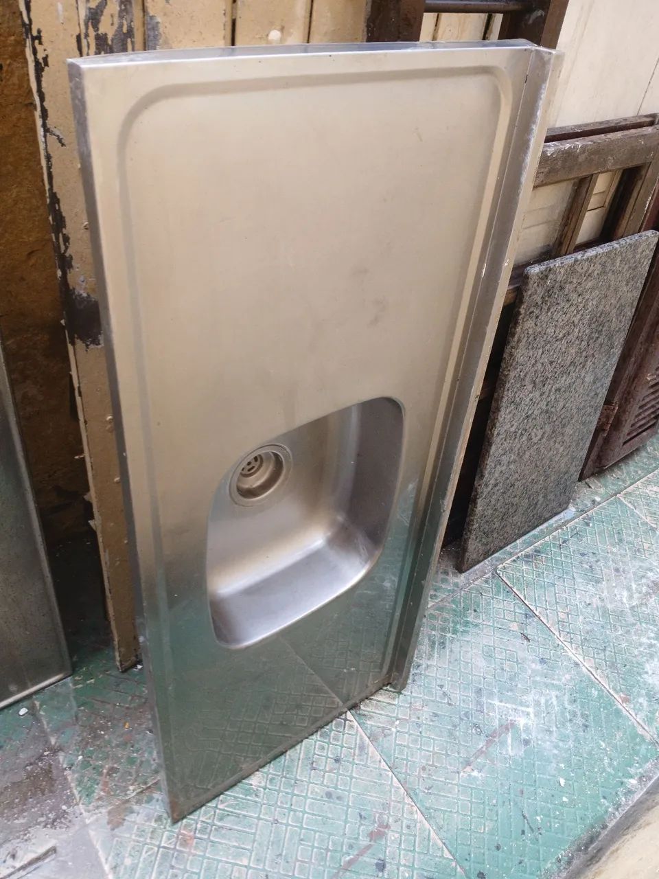 Pia inox 120cm