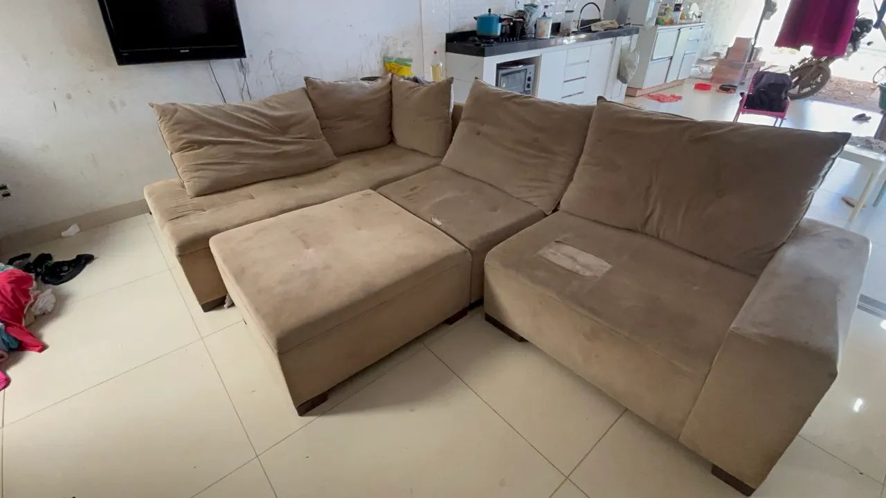 Vendo Sofá de Canto Usado 