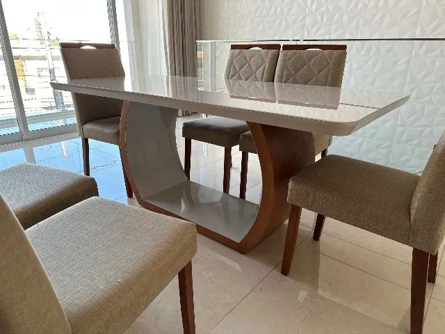 Mesa de jantar com 6 cadeiras  - Foto 3