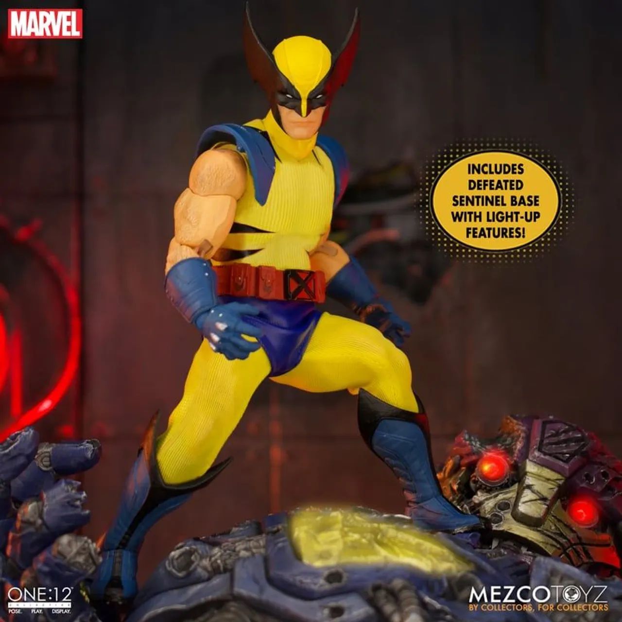 Mezco On:12 Wolverine Deluxe Steel Box - Foto 5